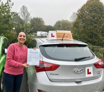I found my experience with Empower Driving School to be very positive! Kal was always on time and very patient with me, and I passed my driving test first time with only 2 minors!! So thumbs up from me!