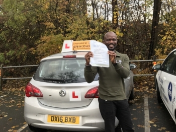 I passed my driving test first time today! I expected it though, with instructor like Kal, anyone can!!! Thank you.<br />
<br />
Kal.... seriously.... thank you!