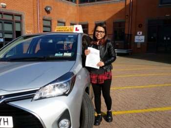 Thanks again to the superb lessons provided by KAL from Empower Driving School....