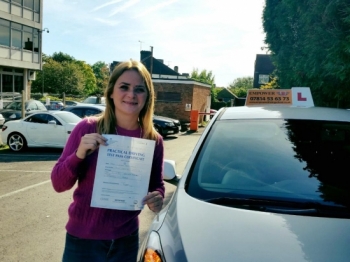 Thank you so much for being the best Driving instructor! Keep telling anyone who wants to drive and pass first time to go to you....